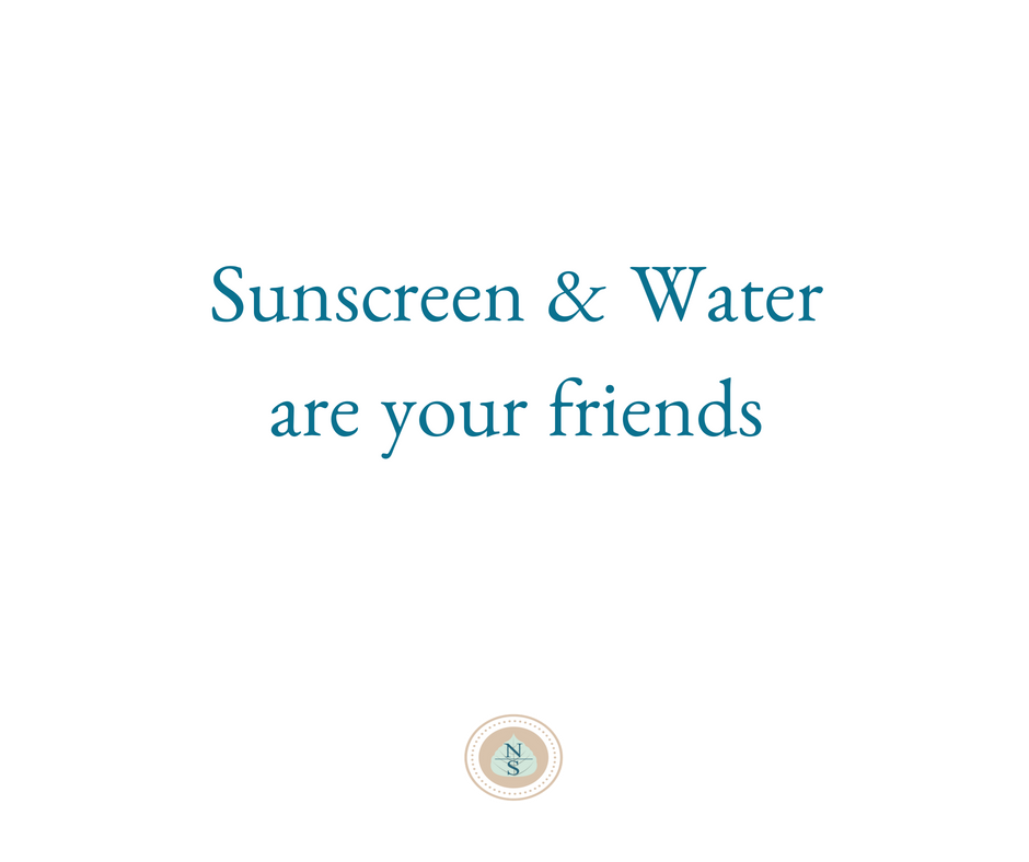 This is your daily reminder to wear your sunscreen and to drink water :) #nashvilleskincompany #nashvilleskin #nashville #sunscreen #water