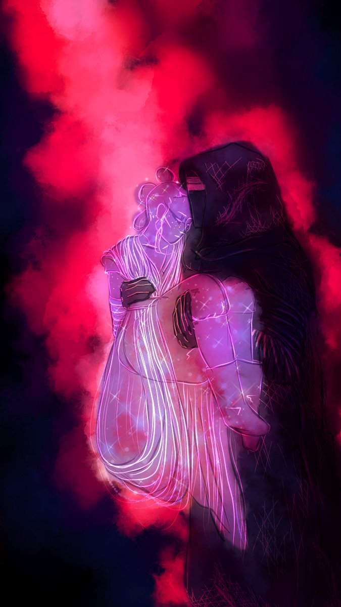 She's his entire galaxy #reylo #reyloisendgame #starwars #savebensolo #reyloiscanon  kylorenorwasitben.tumblr.com Art by kylorenorwasitben