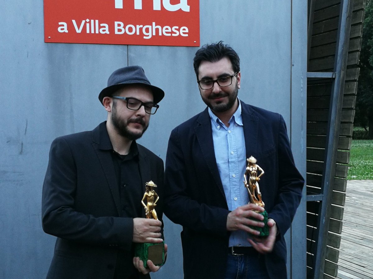 romacinemafest's tweet photo. I registi #MarioPiredda #David2017
e #AlessandroGrande #David2018 ora a @PremiDavid - #NottiDOro https://t.co/9WFENbySAD