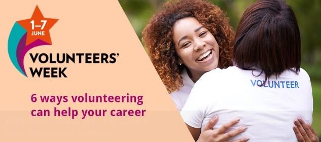 6 ways volunteering can help your career – take a look at our new feature for more information.....buff.ly/2xfrTy4 #VolunteeringWeek