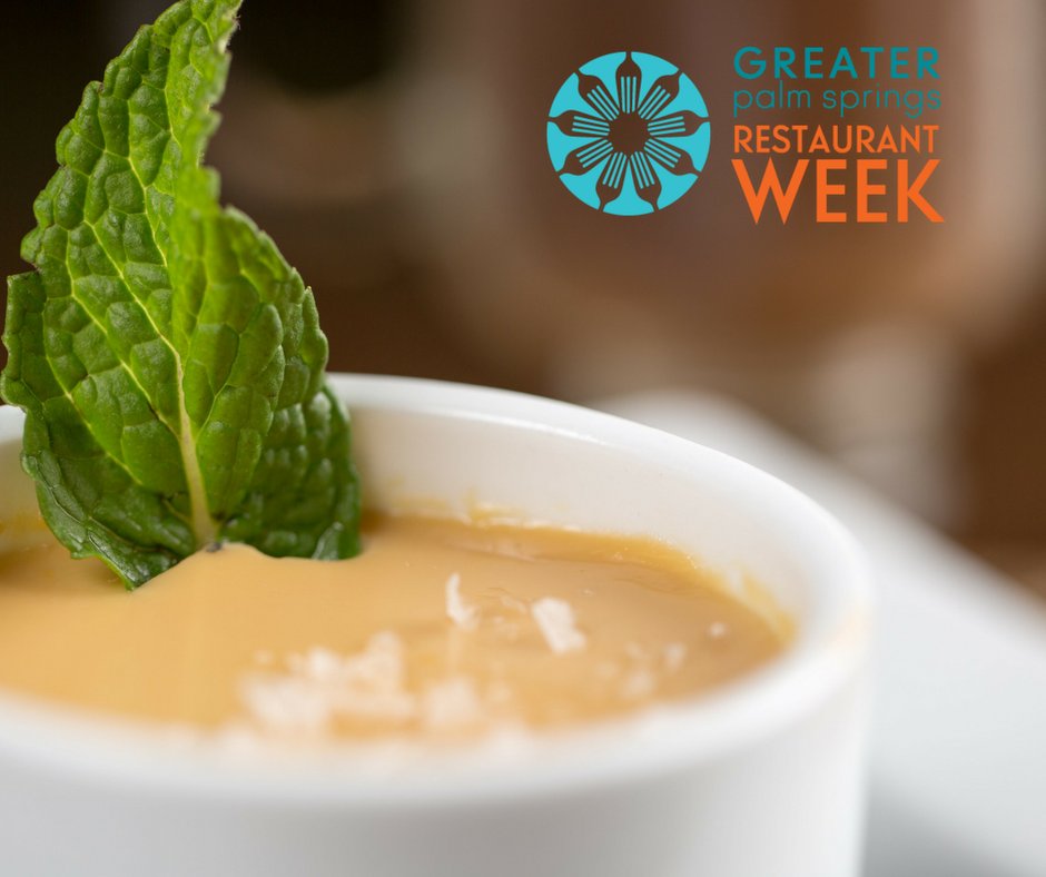 DineRnchoMirage's tweet photo. The Caramel Cream Custard dessert with Maldon Sea Salt on the $29 3-Course Greater Palm Springs Restaurant Week Dinner Menu at Catalan Mediterranean Restaurant - Reservations (760) 770-9508 #GPSRW #GPSRW2018 #PSRestaurantWeek #RestaurantWeek2018 #RanchoMirage #foodie @DineGPS https://t.co/mUI1PLIJpe