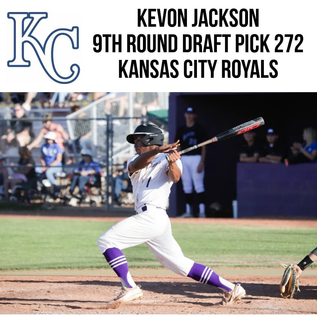 Congrats to our very own Kevon Jackson for being selected in the 2018 MLB draft in the 9th round by the <a href="/Royals/">Kansas City Royals</a>.  "We are extremely proud of [Kevon's] accomplishments. He has worked hard to earn this opportunity." -QC Head Coach Mikel Moreno