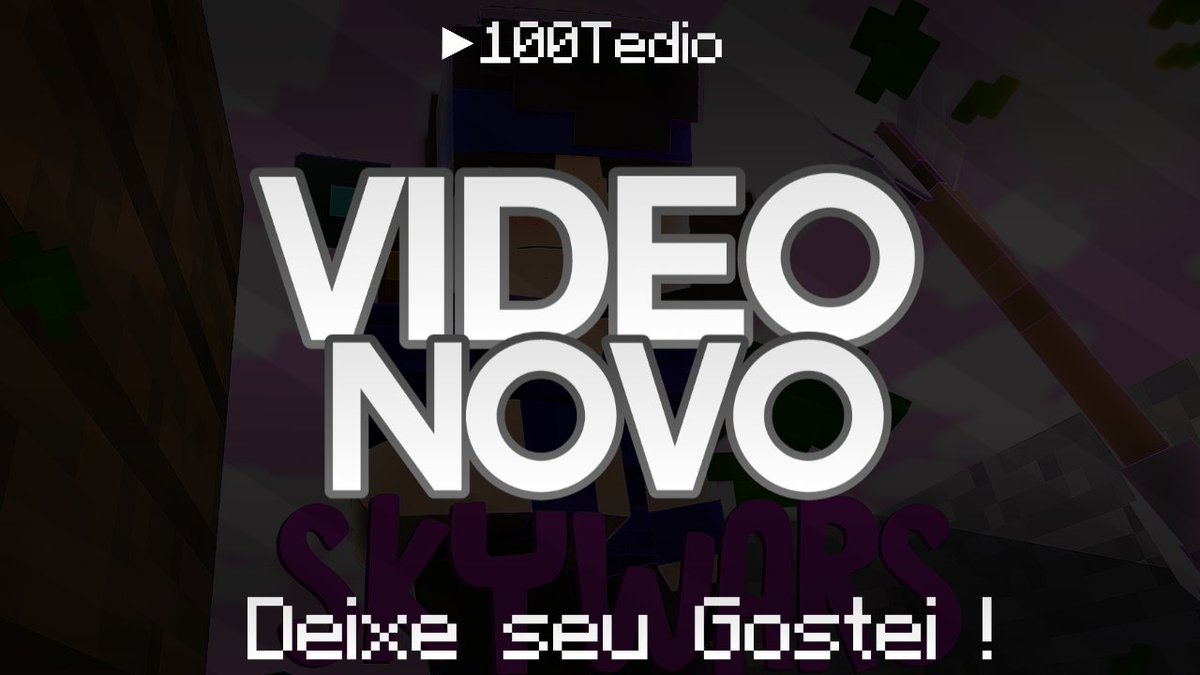 Eai Galera! Já viram o vídeo novo de um servidor muito épico de SkyWars? Lembraram de deixar o Gostei e comentar o que acharam do vídeo?

Vídeo:
▶️youtu.be/W9gr1Qd2woA

Clica no 🔄 e no ❤ pra ajudar na divulgação do vídeo!
