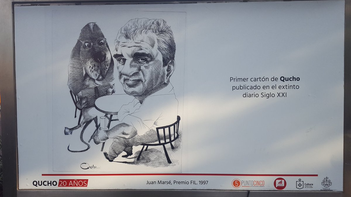 ludilex's tweet image. Siempre he admirado la creatividad de @qucho, enhorabuena por este homenaje que le han hecho en #PaseoChapultepec