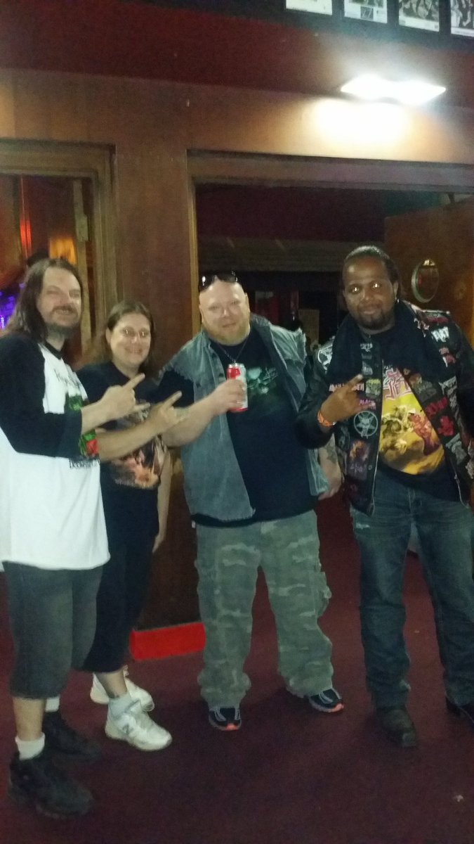 6-3-2018 @ Harpos  (Detroit show) @HammerFall and @Flotztildeath put on a GREAT performance! #smx #studmetalx #hammerfall #flotsamandjetsam #Rebuilttotour2018 #powermetal #thrashmetal #swedishmetal #metalheads