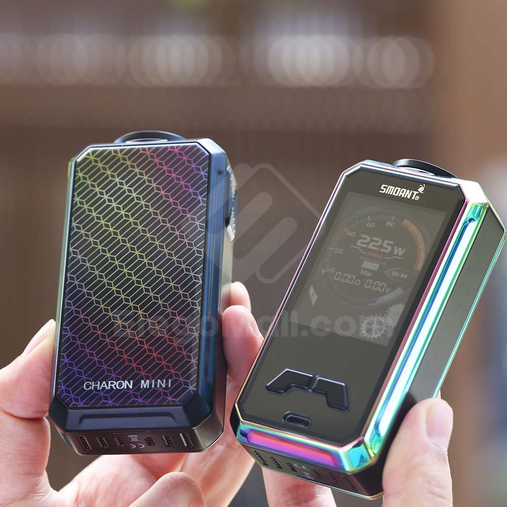 ElegoMall's tweet photo. Smoant Charon Mini 225W Mod
Built-in ANT225 chip with 0.015 firing speed;
2.0 inch TFT colorful screen with 2 UI options;
More: https://t.co/SyTae0ocxc
#elegomall #smoant #smoantvape #smoantcharon #smoantofficial # uimod #boxmod #boxmods #boxmodlife #tcmod #tcmods #vape #vaping https://t.co/YsojGz88P3