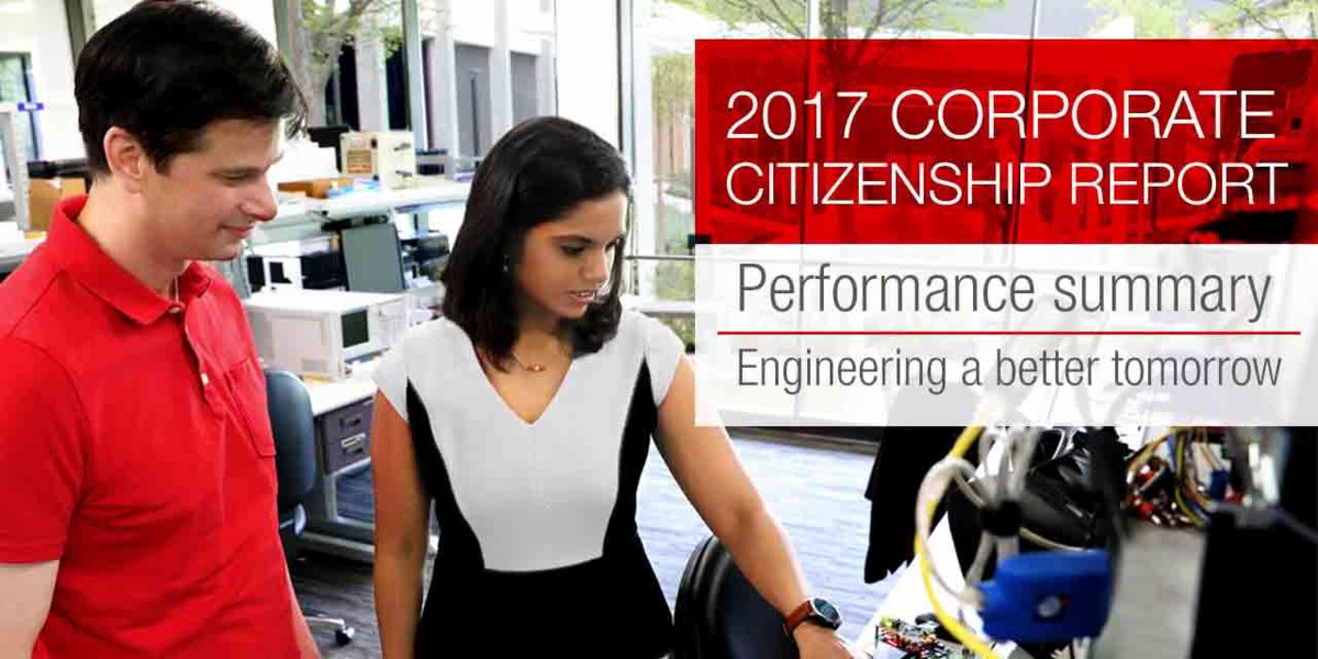 Proud to work for a company that helps engineer a better tomorrow by volunteering and giving back in our communities. Read more in our new Corporate Citizenship Report. ow.ly/cK7R1015sjR #TIemployee