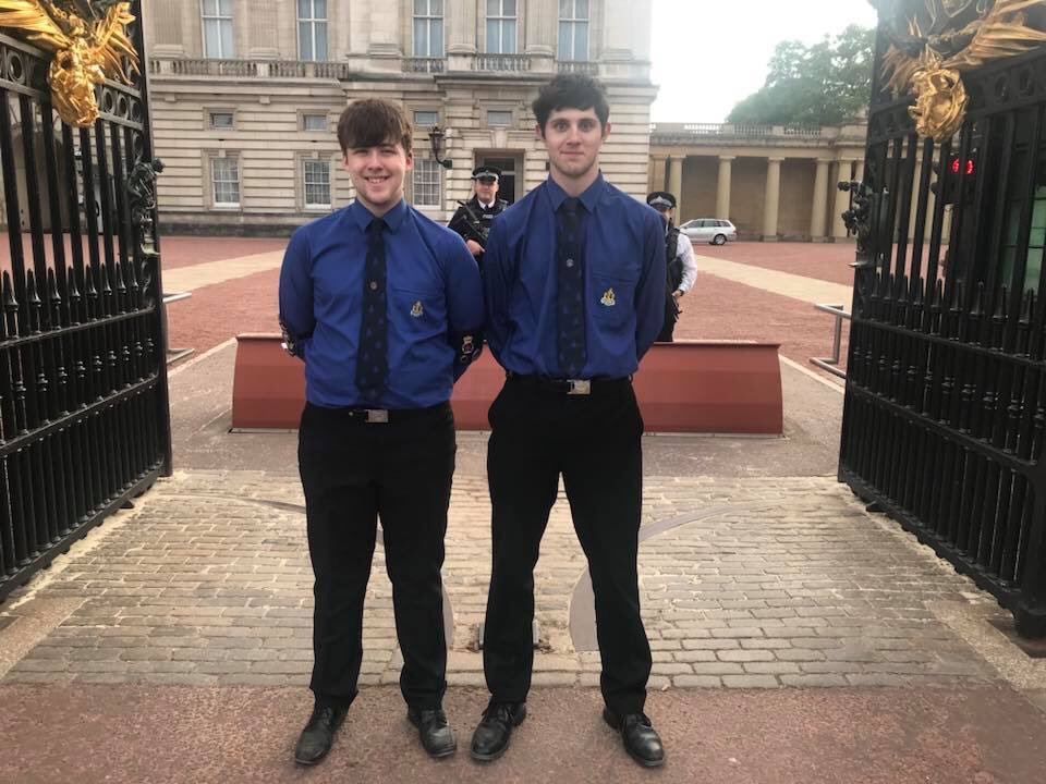 bbinnottingham's tweet photo. Congratulations to Tim &amp; Alex who today were stewards at the Queens Garden Party @buckinghamroyal #buckinghampalace #queensmen #boysbrigade https://t.co/PMVn2qRiWu