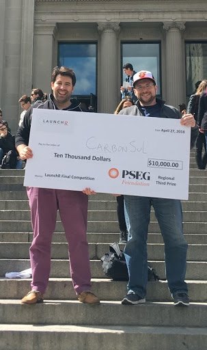PowerBridgeNY's tweet photo. Tweet 4 for #WorldEnvironmentDay. #PBNY proud of that Cycle 1 team @CarbonSul whose tech creates usable chemicals from waste sulfur, is a finalist of 2018 @ENERGY Cleantech University Prize and will compete for win $100,000! #NewTechTuesday https://t.co/I5KyuFQoSI https://t.co/9qOVeGn2gz