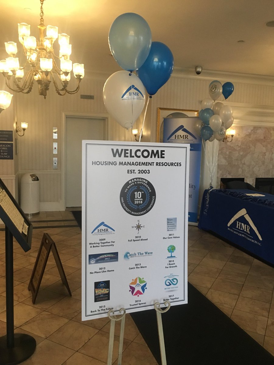 TrishLeonard's tweet photo. We are so excited for @HMRProperties 10th Annual Property Management Conference! #TogetherWorks #IReach4HMR https://t.co/jZqncxrQF8