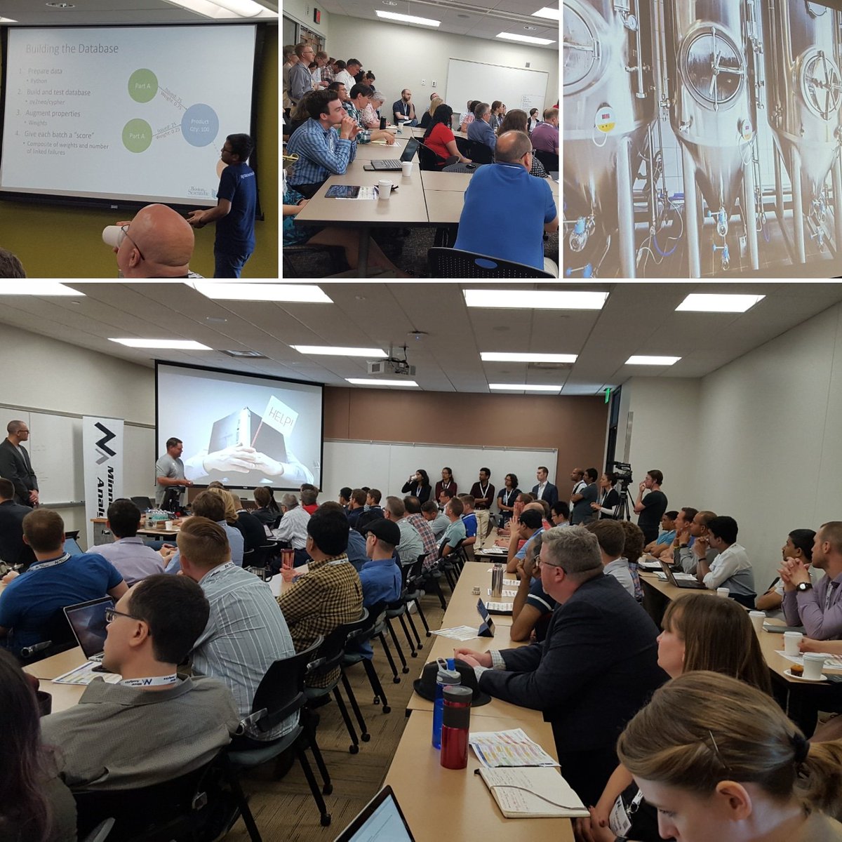 MNHeadhunter's tweet image. Huge turnouts for the @phdatainc talks (including a brewery case study) at #BigDataTech Lots of Q&A and then deeper conversations in our space. This is a crazy smart group of people #MNtech #BigData