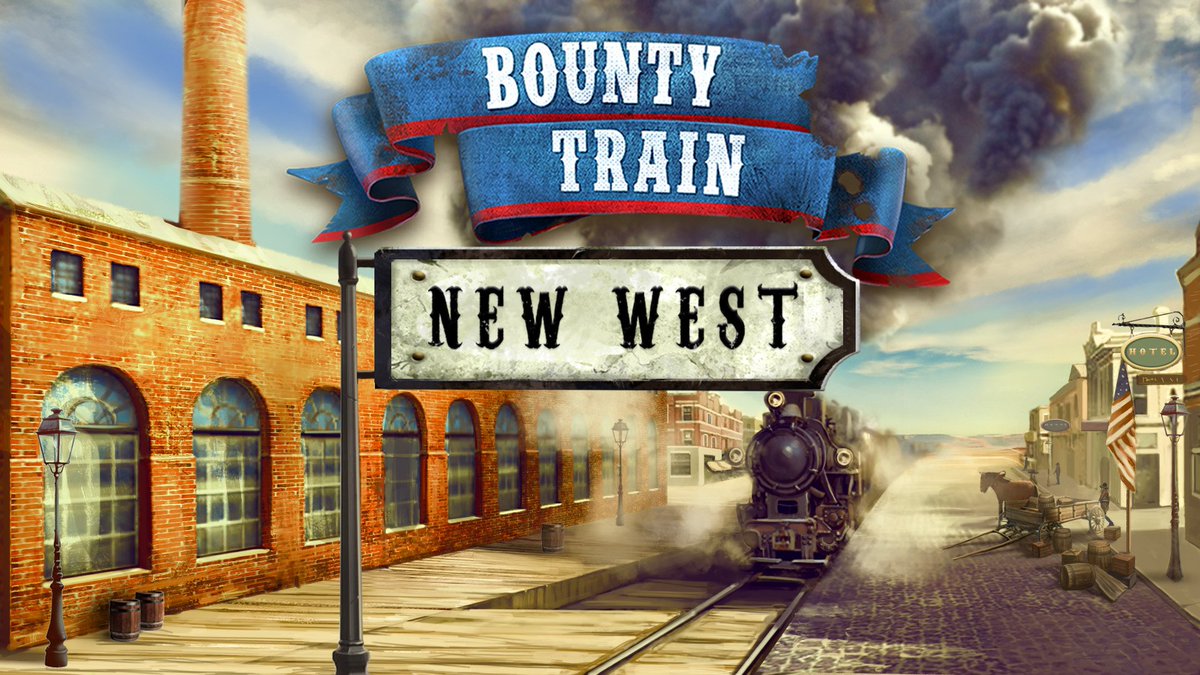 daedalic's tweet photo. The new @BountyTrain DLC "New West" and an additional update for Bounty Train itself are available now! New quests, new locations and new resources ► https://t.co/0KBiNxFqWy #bountytrain #videogames #indiedev #gamedev #simulation https://t.co/f9WWwnRA4D