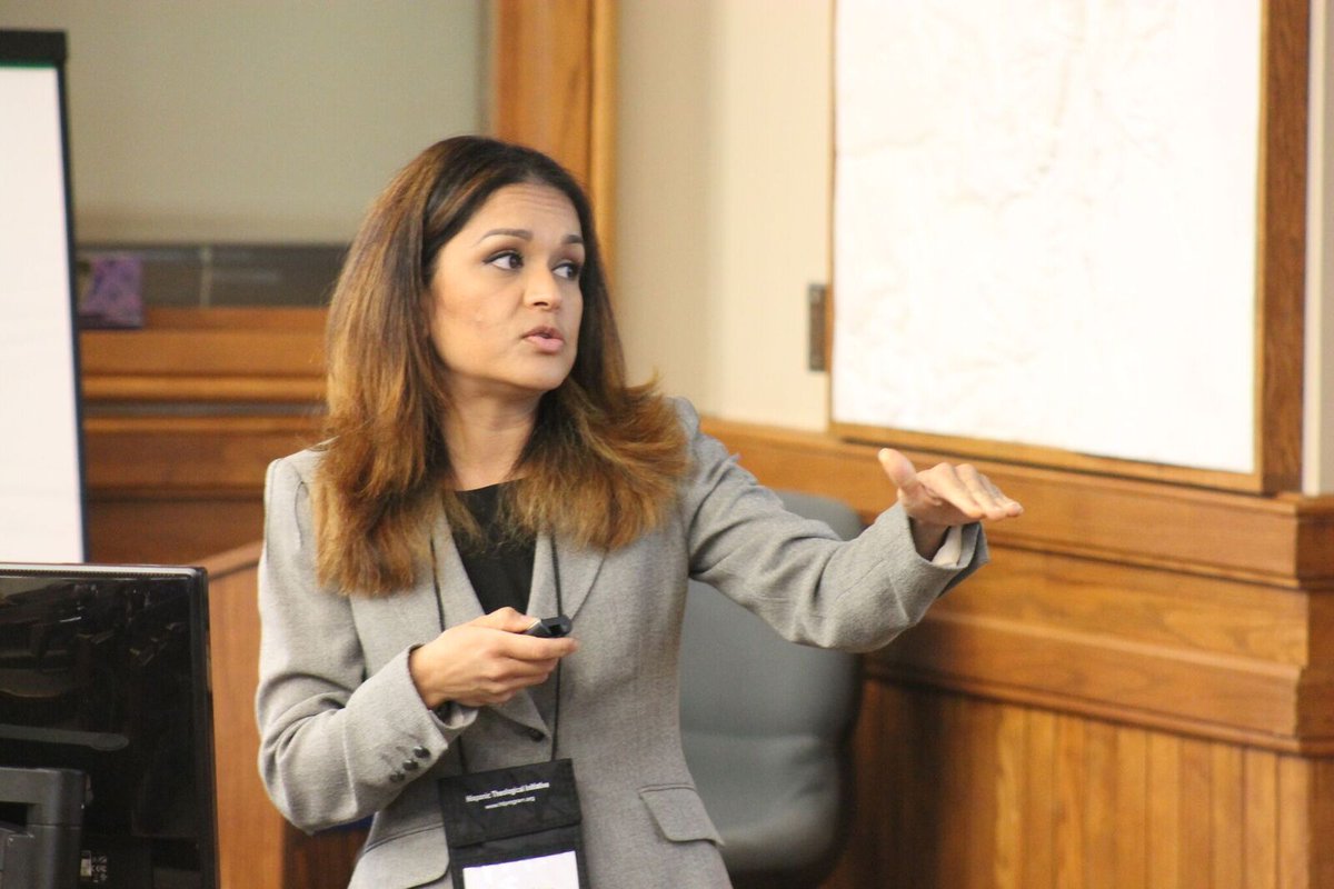 arianamoniques's tweet photo. So grateful to have been invited to speak at the Hispanic Theological Initiative Denominational Leadership Conference in Princeton. What an amazing group of movers and shakers! So neat to be able to represent the Center, too. #CenterStyle https://t.co/Cx8zElfwJC