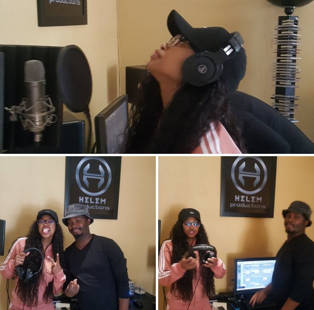 HelemPro's tweet photo. Thank you #ZolaNombana for coming to @helem_productions studio 🙏🏽 #DjActive @helemking_djactive ft @znombona taken from #HouseOfHelemVol1 coming out soon 🔊🔊 https://t.co/mUneCZoo7V