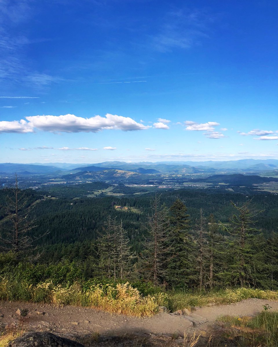 uoclimateaction's tweet photo. A great way to connect with nature in Eugene is to take advantage of all the wonderful hikes in the area! The view from Spencer's Butte is incredible and so close to campus! 🌿🍃 https://t.co/4sHnbft7BL