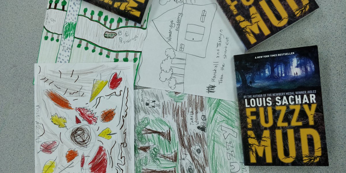 seducationalc's tweet photo. FIS Gentry's students are reading Volunteer State Book nominee Fuzzy Mud by Louis Sachar this week during the Summer Reading Academy! Students are loving the connections with science! #fuzzymud #summerreading #Gentrys https://t.co/7Z6PTw23DA