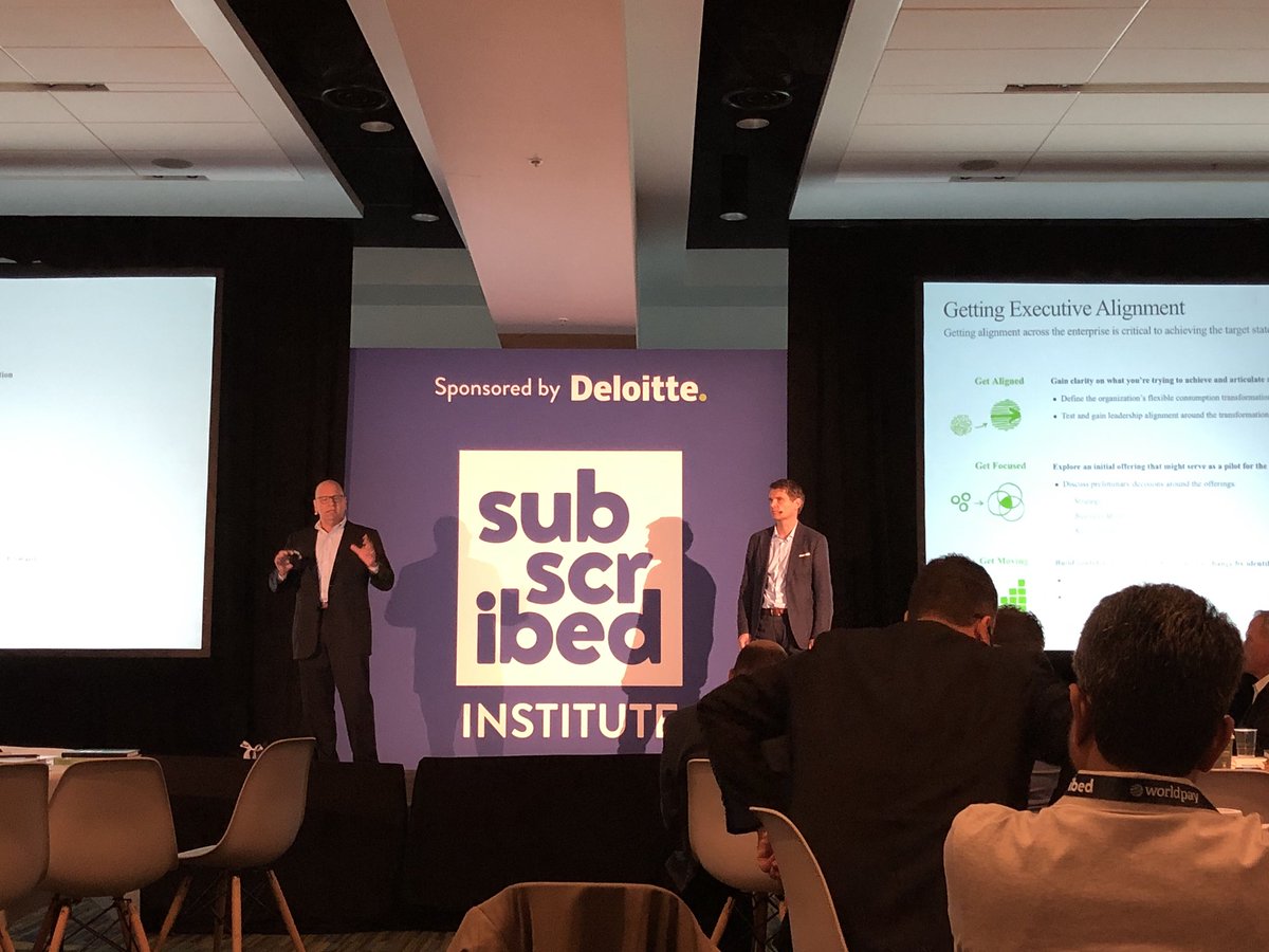 YeagerTheSteve's tweet photo. @FarukTMT &amp; @mlitwin67 taking questions from the audience w/ @mizkonary - talking digital transformation, flexible consumption, and how much of their process was built on M&amp;A expertise. @DeloitteDIGI_US @Zuora #Subscribed #SubInst https://t.co/qXgbZsoInA