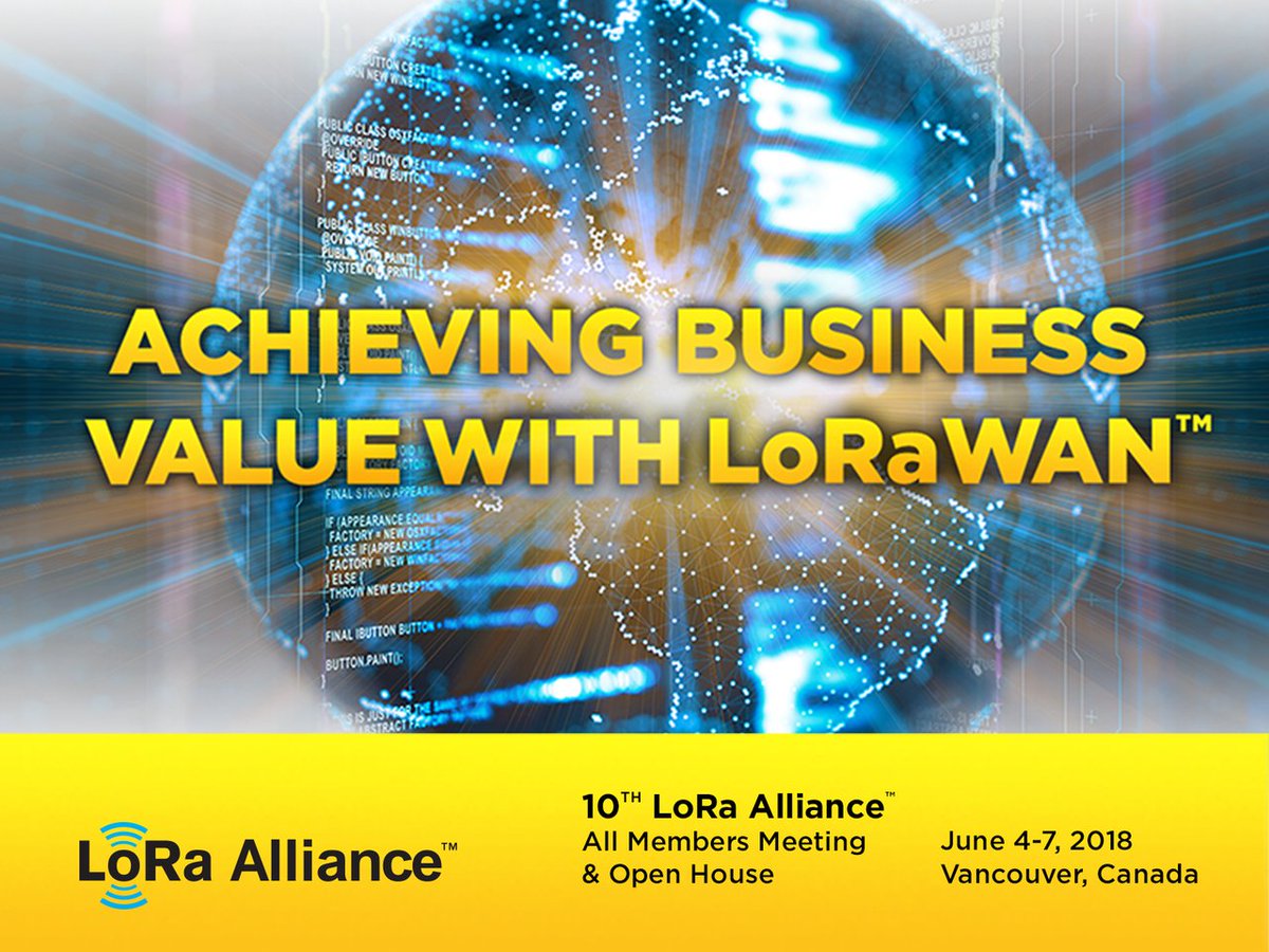 LoRaAlliance's tweet photo. This year's #LoRaWAN Alliance Open House is packed with great events, and it's only 2 DAYS away! 

Thurs 6/7 1:30PM - 3PM: A #LoRaWAN Hands-on Workshop from @ST_World, @eleven_x, &amp; @myDevices_IoT

Don't miss out, register today! https://t.co/wGlAFQvLrX https://t.co/tYFpUzJtWW