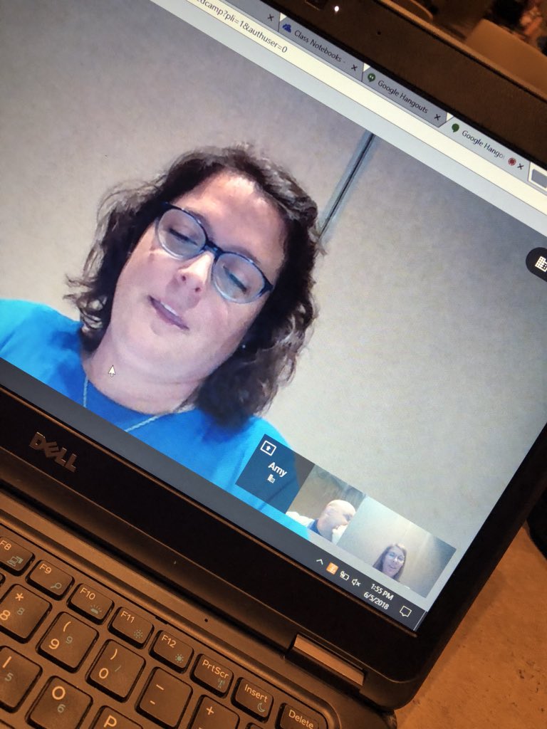 #edcampHEB loved google hangout