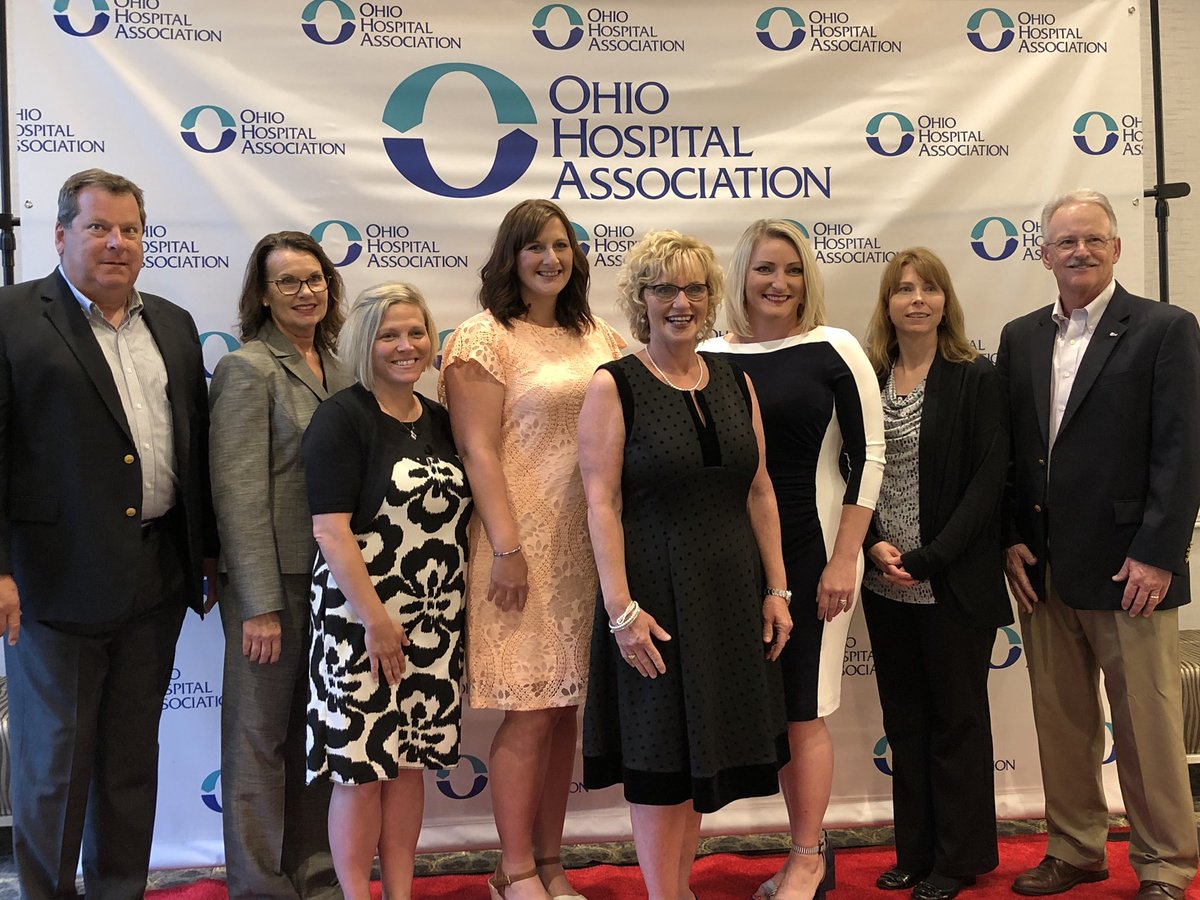 Happy to be at OHA Healthcare Worker of the Year celebration with Sharon Kight, Holzer’s nominee!