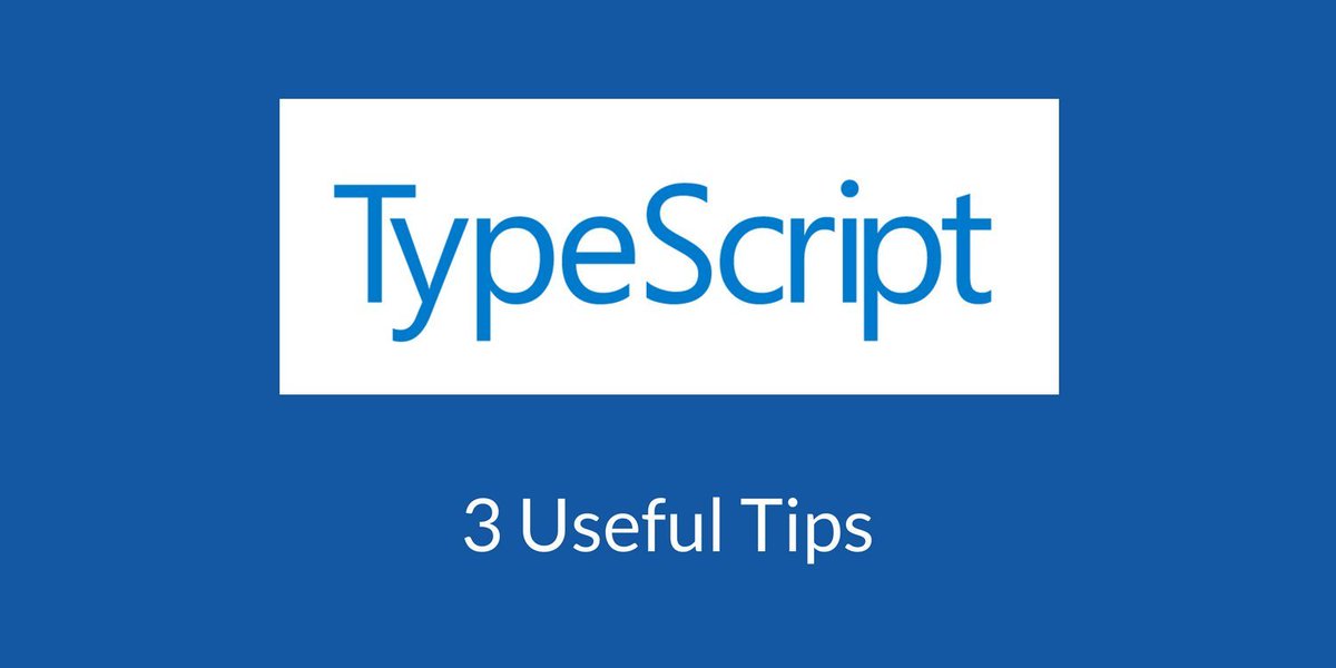ngnewsletter's tweet image. 3 Useful TypeScript Tips for Angular scotch.io/tutorials/3-us…
