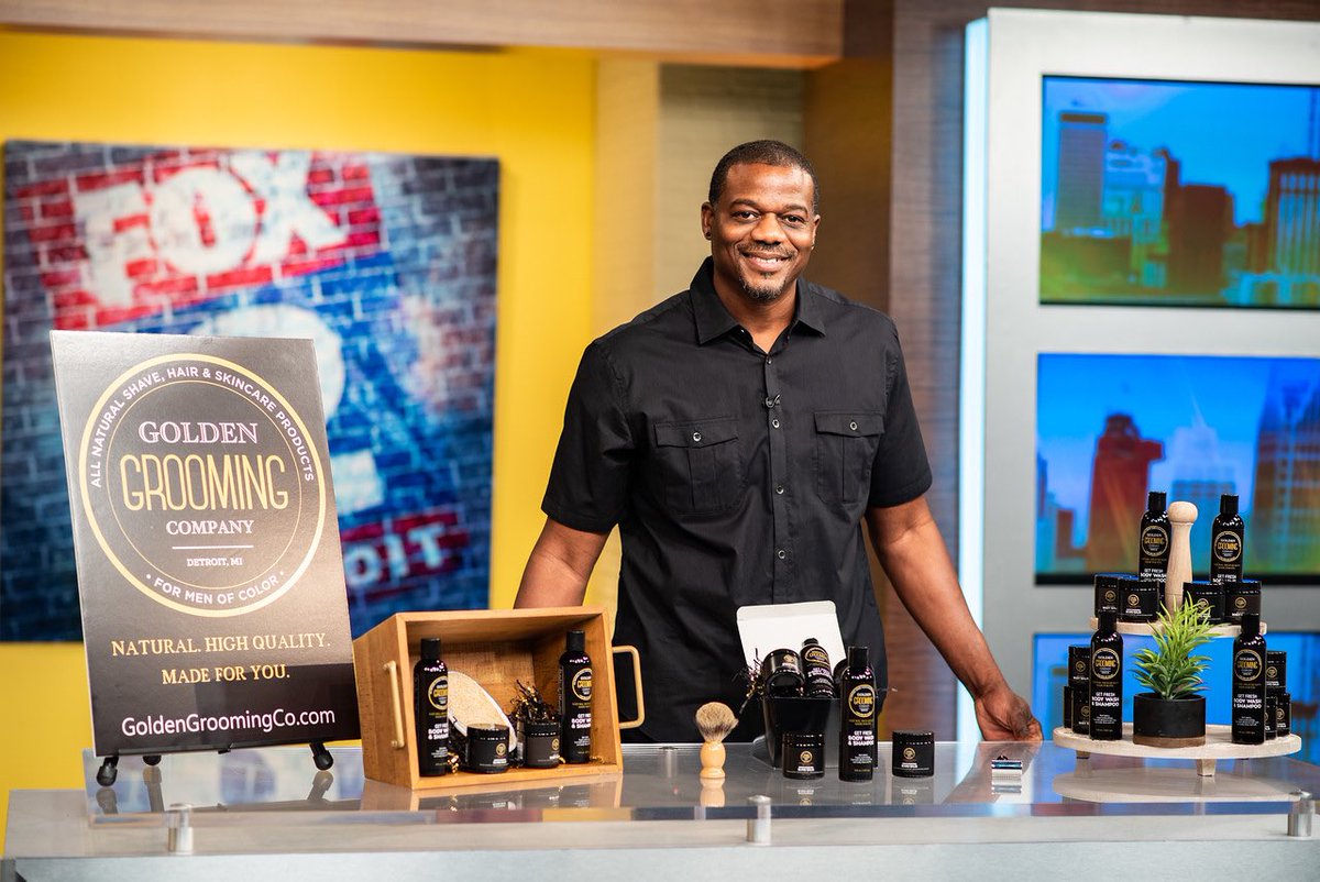 TheBeeAgencyPR's tweet photo. Staying ahead of the game while keeping their community in mind, 5% of sales from @goldengroomingco products are donated to programs that foster entrepreneurship for youth of color from underserved communities. “We strongly believe in self-empowerment and helping our community. https://t.co/SAOkTzqs0V