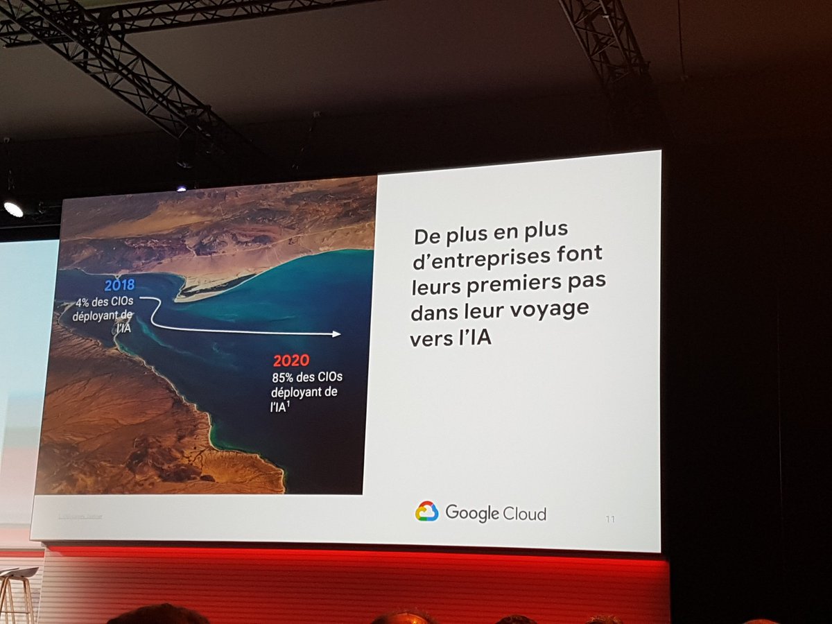 SalonEstelle's tweet photo. L'#IA c'est demain ! #googlecloudsummit @CloudTemple https://t.co/nCbhzv0VRs