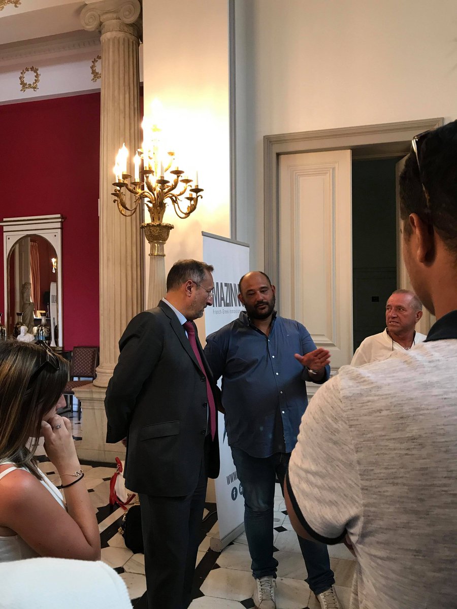 MfrVernines's tweet photo. Merci à son excellence l'ambassadeur pour l'accueil, la visite et le goûter.
@FranceenGrece @UNMFREO
@MFR_AURA @LVichnievsky
@CanalEduter @volcansancy @FBAuvergne @F3Auvergne @volcansancy https://t.co/QyJjibQxgP