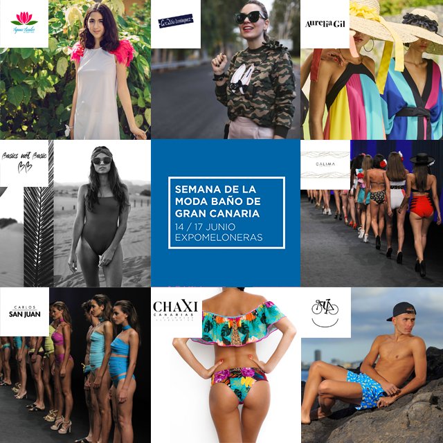 GranCanariaMC's tweet photo. ¡8 marcas que podrás ver en #GranCanariaSFW! @aguas_azules @arcadinas #CarlosSanJuan @aureliagil_ #BasicsNotBasic @calimaswimwear @chelaclo #ChaxiCanarias 😍 Conoce más marcas en https://t.co/vTccZJysXH #GranCanariaMC https://t.co/go8dxqVuDc