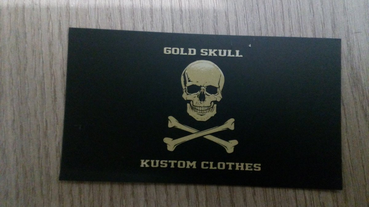 ExceptorO's tweet photo. Vem novidade ai galera , o Exceptor acaba de fechar uma parceria com a Gold Skull Kustom Clothes, uma conversa descontraída entre parceiros.

#exceptor #metal #thrash_metal #whoamibastard #parceria #brothers #goldskull #vilamadalena #parceiros #kustom #clothes https://t.co/EYZYH7gdYU