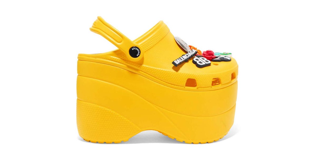 crocs platform balenciaga