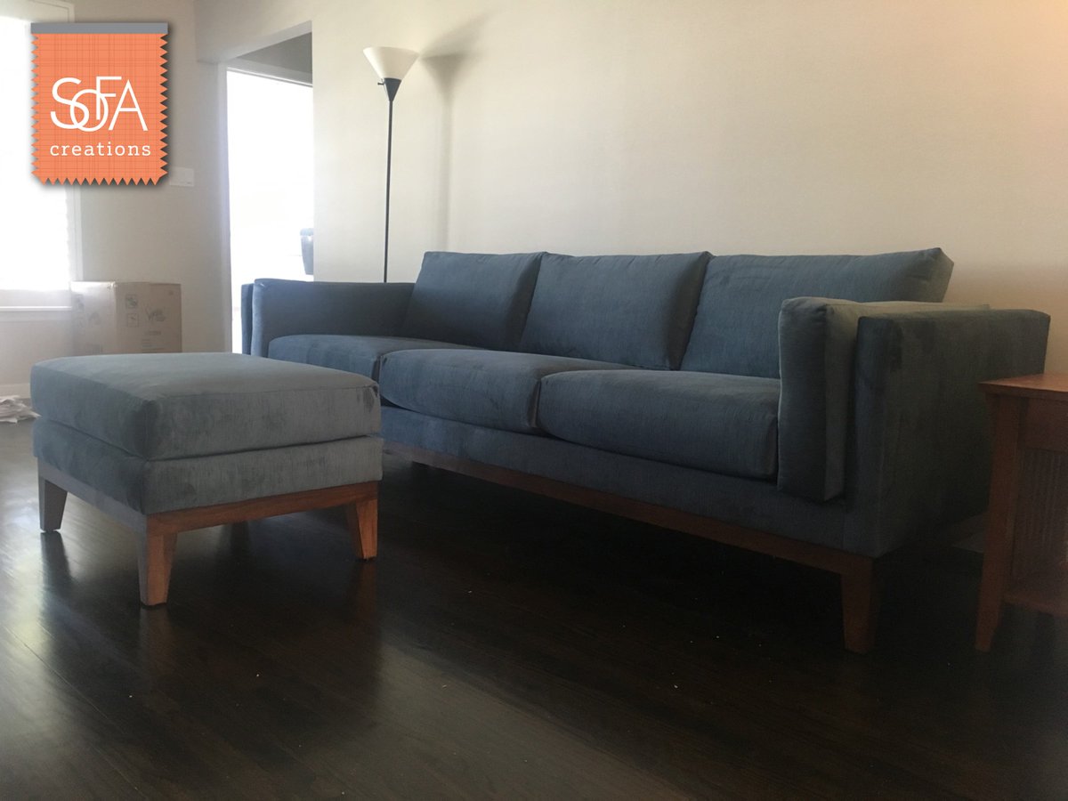 mysofacreation's tweet image. Fillmore sofa and ottoman just delivered to a client in San Mateo! #sofacreations #sofa #couch #interiordesign