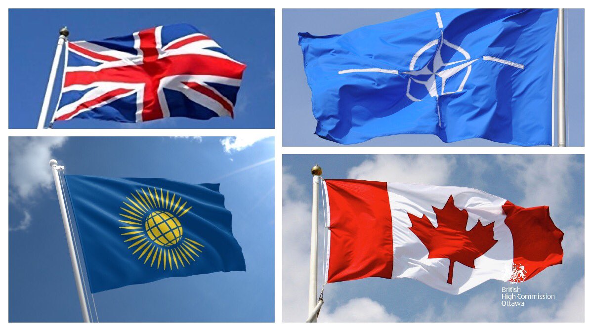 There’s only 3️⃣ days left until the #G7 Leaders Summit in Charlevoix!

DYK: The 🇬🇧 &amp; 🇨🇦 are the only 2 members of all of the Commonwealth, G7, G20 &amp; NATO. #Allies