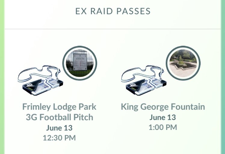 PokemonMum's tweet photo. Nothing for tomorrow but 2 #ExRaidPasses for next week now!?!Nos 14&amp;15 #Mewtwo https://t.co/sHk9rewGPa
