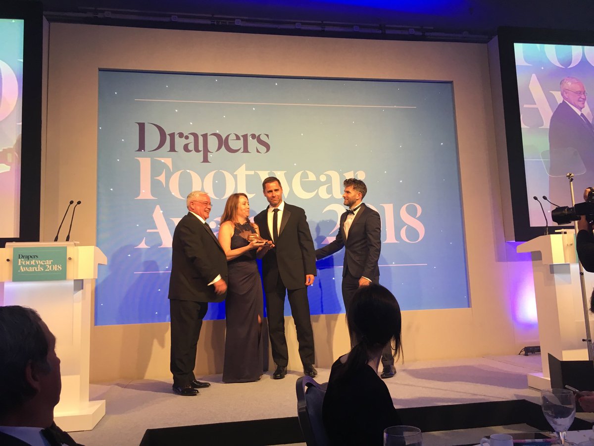 Congrats to Clarks winners of Consumer Choice  @ #Drapers Awards 2018