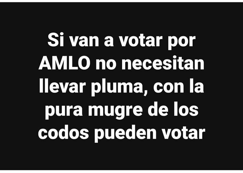 jorgepola17's tweet photo. @albe20 @Tania98072684 @Madreselva33 @RicoolverNova @NeftaliOrtizV @CE_Mexico @lopezobrador_ Ya pues ya vayan a votar el 1ro https://t.co/P5gZHGpTdo