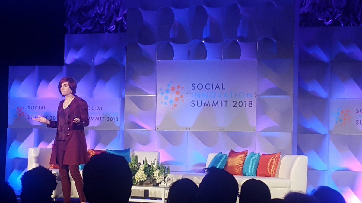 We all are innovators.... it is just liberated problem solving say Alexis Lewis @yousolve @socinnovation #sis18