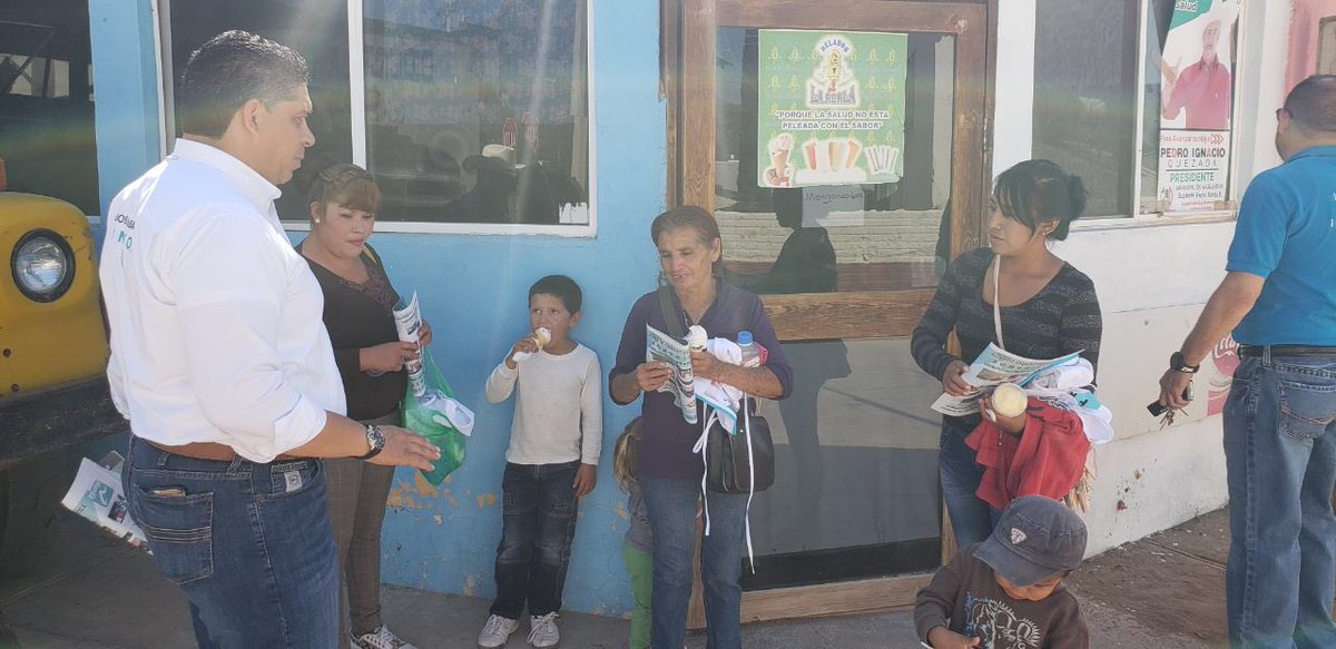 FriasBencomo's tweet photo. En Maguarichi y Uruachi, privilegiando el contacto directo para pedirle a la gente que nos brinde nuevamente su confianza
Nuestra carta de presentación el trabajo en cada municipio y haber cumplido con los compromisos que asumimos la elección anterior

@JDiazDeLaTorre @Luiscasob https://t.co/EqqP1UU77Q