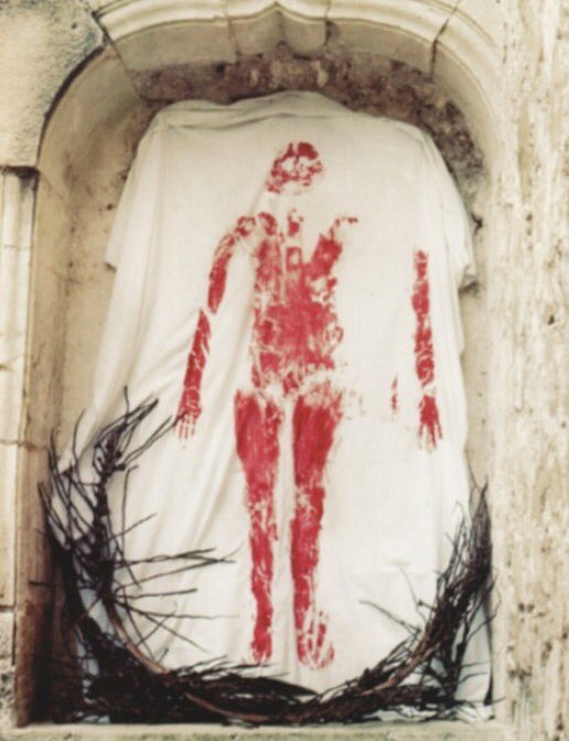 Luca Guadagnino inspired by Ana Mendieta.