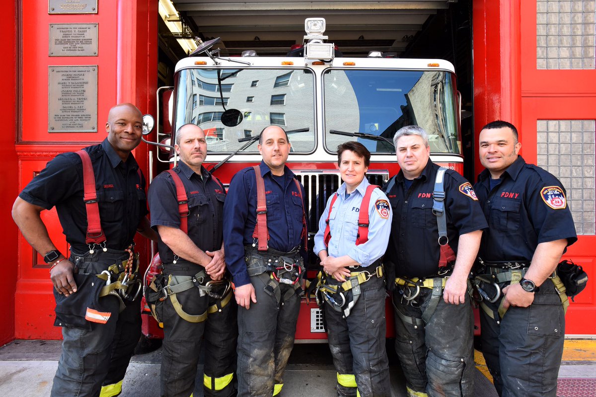 FDNY's tweet image. #FDNY #Squad18 will be awarded the Firefighter Thomas R. Elsasser Memorial Medal tomorrow for their courage and dedication to patient care on October 31, 2017. Read more at bit.ly/2LYrVNX