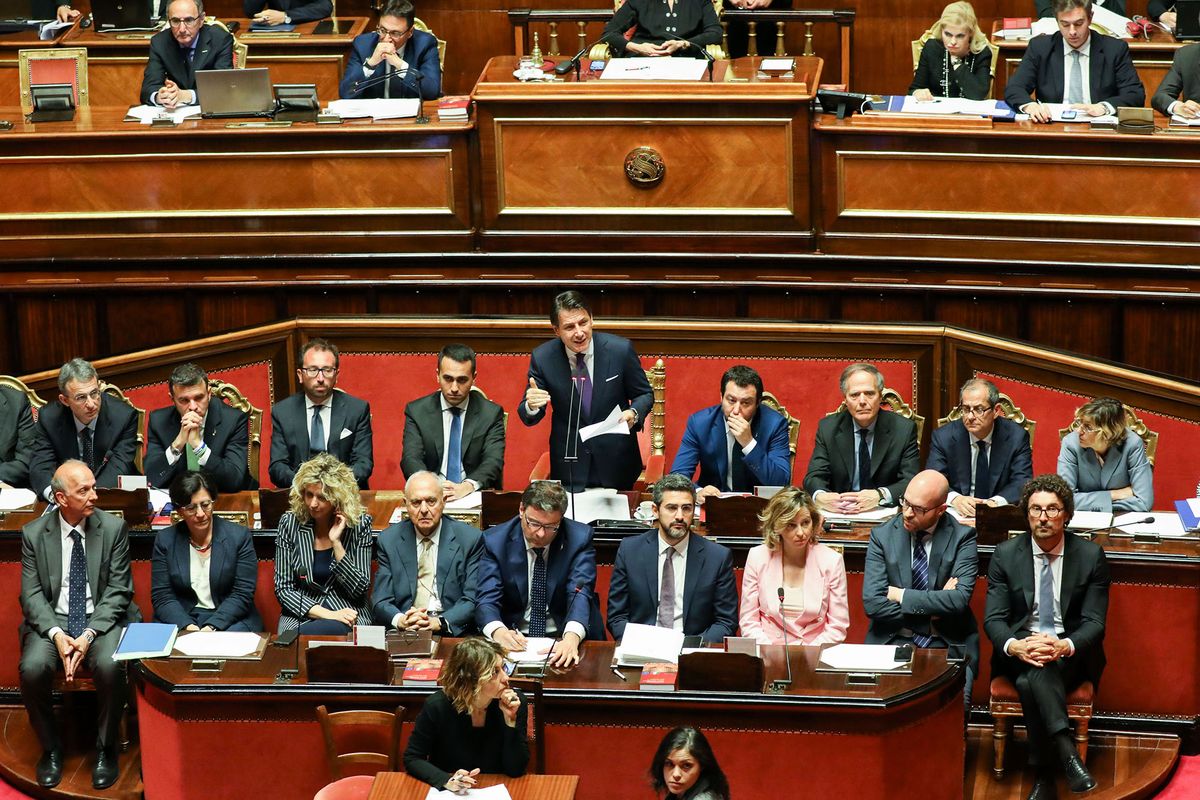Italian Prime Minister Giuseppe Conte passed his first parliamentary hurdle bloom.bg/2JdwlTu