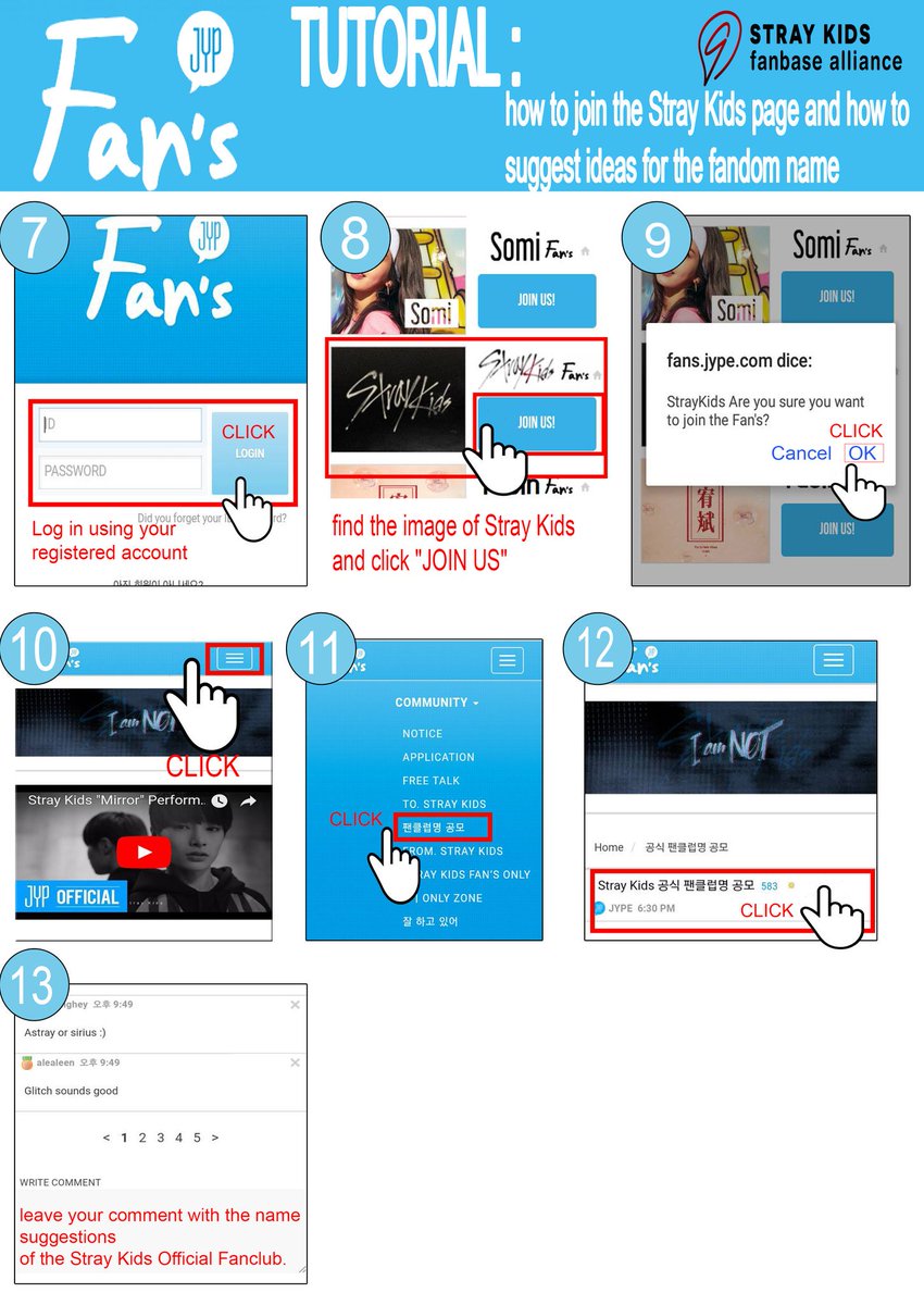 fanbase_kids's tweet photo. [TUTORIAL]

🔹How to register on JYP fan's
🔹How to give suggestions of the Stray Kids Official Fanclub 

🔎 Register : https://t.co/WX0n4kyVDr

🔎 Leave suggestions here : 
https://t.co/ZbKWsF09M1

#StrayKids #스트레이키즈 @Stray_Kids https://t.co/tEcDkVnPO2