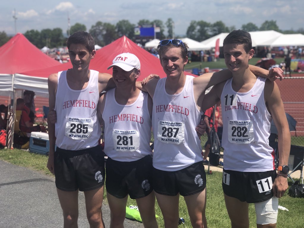 tfreshsoapco's tweet photo. @hempfield #HSDGraduation2018 Way to go Colin, Christian, and Bailey. 10th in the State!! https://t.co/BB9lp9dXaC
