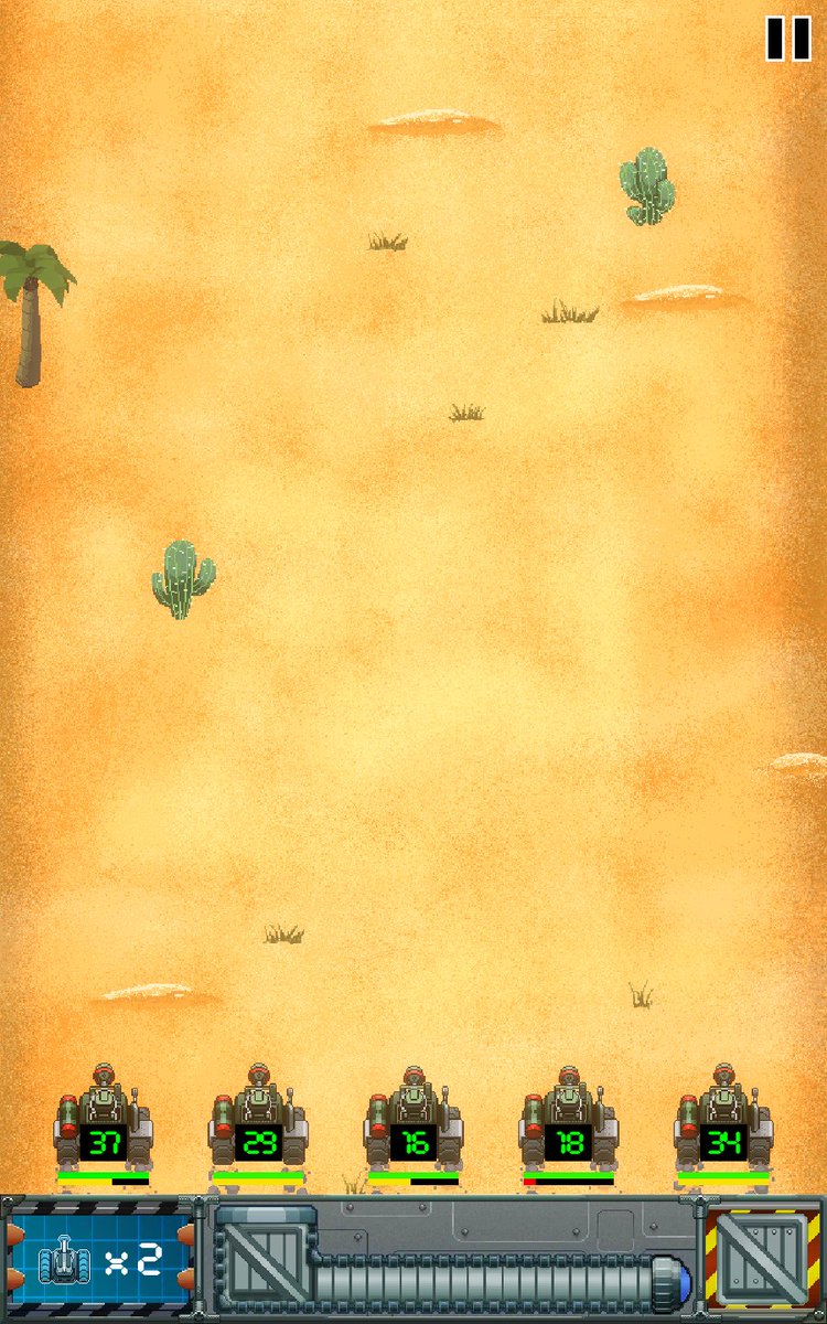 merto849765's tweet image. 試しにトライ！
内容的には,
STG+SLG+TODをゴチャにしたようなシューティングだな。
あんこうチーム御一行様が見たらやりたがるな。
#TankArmy  #タンクアーミー