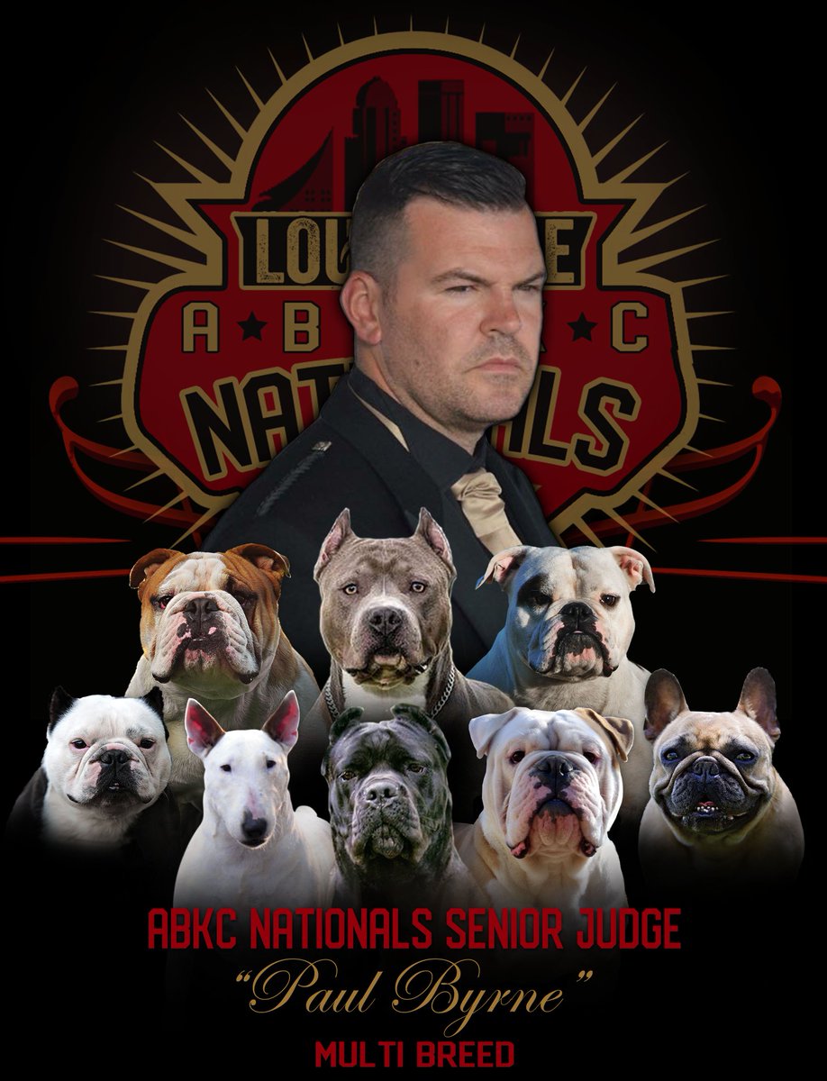 TheAbkc's tweet image. Multi breed judge ABKC nationals all the way from Scotland🌐#theabkc