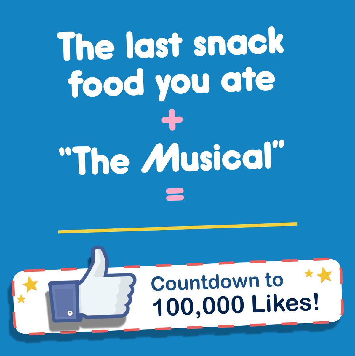 goldstar's tweet photo. Because we wanna know ... and because we're hungry! ๐ #Countdownto100K https://t.co/safZVwqKn3