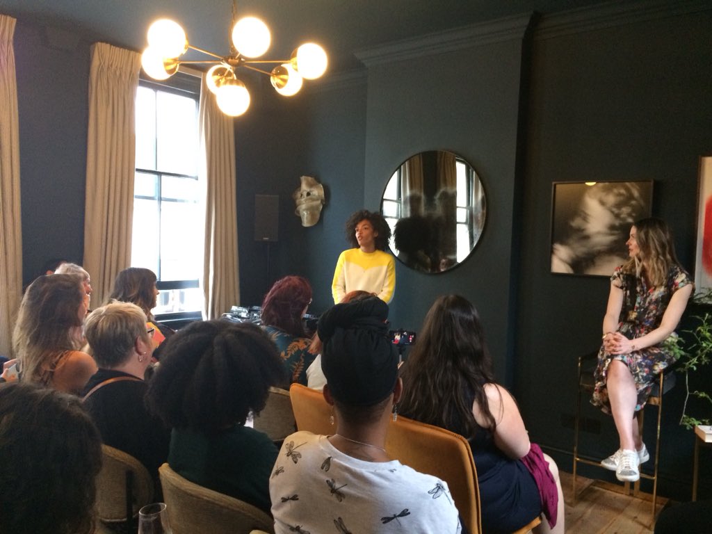 Such an inspiring event for the launch of The Charmed Life of Alex Moore by @mollyflatt - five awesome women sharing their limiting self-beliefs and how they managed to overcome them. Chapeau to them and @Naomi_Bacon for organising it!