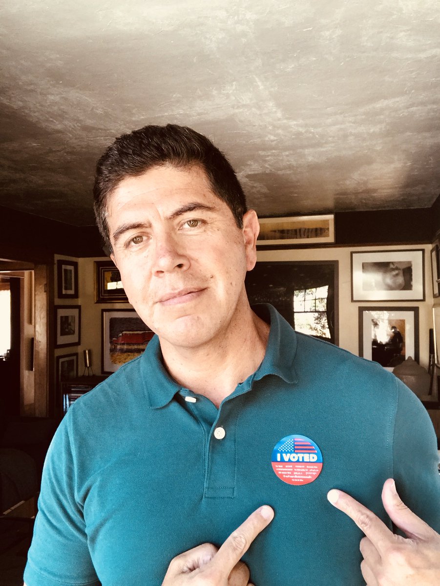 alexcastillousa's tweet photo. Hey Californians! I voted. Did you? Polls open until 8pm. Find your polling place here: https://t.co/Ji40cBgvgd #Vote #CaliforniaPrimaryElection https://t.co/HzDH8tBlRC