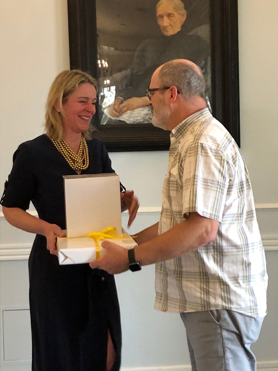 KatherineWindso's tweet photo. Wishing Chris Noll the very best as he heads into retirement. I will miss you! We will miss you! #boardingschoolman #notforself https://t.co/7kH26N7I0L