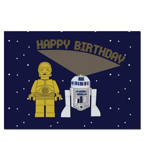  Happy birthday and may the Force be with you!! :) 